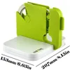 Bagklämmor Portable Sealer Kitchen Sealing Machine Hushåll Small Fixable Plastic Green 230626