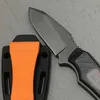 Camping Hunting Knives DuoClang Small 7Cr17Mov Titanium Steel Camping Fixed Blade Knives Outdoor Survival Knife EDC ToolHKD230626