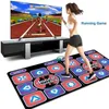 Dance Mats AV Cable Double Dance Mat Floor Electronic Music Game Mat Non-Slip Home Dance Game Mat For TV Computer Valentine's Day Gift 230625