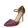 Party 610 Sandaler Wedding Ladies Shoes Big and Samall Size 30- 48 Fashion High Heels Women Pumps 170