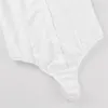 女性用ジャンプスーツロンパーズオフィスレディーワークホワイトボディスーツ女性長袖OLシャツ服ターンダウンカラートップボディーブラウススーツ230625