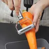 Fruit Vegetable Peeler Melon Potato Carrot Cucumber Multifunction Grater Julienne Peeler Slice Stainless Steel Home Kitchen Tool