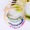 Bohemian Seed Beaded Bracelet for Women Men Braided Raffia Straw Rattan Woven Colorful Rice Bead Bracelets Bangles Jewelry