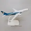 Diecast Modelo Liga Metal Oman Air Airlines Avião Airbus 330 A330 Airways Suporte de Avião Aeronave Presentes para Crianças 16cm 230625