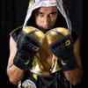 Sporthandskar värt kickboxningshandskar män kvinnor pu karate muay thai guantes de boxeo gratis kamp mma sanda träning vuxna barn utrustning 230625