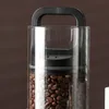 Bottiglie di stoccaggio Barattoli di vetro Contenitore ermetico Contenitore per alimenti Tè Chicchi di caffè Barattolo da cucina Motivi sigillati Candy Organizer 230625