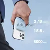 Mobiltelefon Power Banks Anker Bank 622 Magnetic Battery Maggo 5000mAh Auxiliary Battery Wireless Charger Portable Bank för iPhone 12 13 Serie J230626