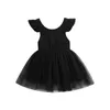 Girl Dresses Ma&Baby 1-6Y 6 Color Toddler Baby Kid Dress Tulle Tutu Party Birthday Wedding Princess For Summer Costumes D35