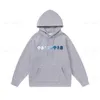 ster Designer Hoodie Track tweedelige set witte en blauwe letters handdoekborduurwerk gewatteerd sweatshirt en joggingbroek Fashion Trap Star trainingskleding