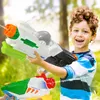 Zand Spelen Water Plezier Doki Kinderen Gerookte Pull Type Water Pistool Speelgoed Paddle Drifting Grote Capaciteit Hoge Druk Squirt Gun Water Fight Artefact 230626