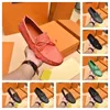 193modelo Mocassim Novo Designer para Homens Camurça Sapatos Masculinos Casuais Sapatos Mens Mocassins Luxuosos Mocassins Respiráveis Sapatos de Condução de Verão