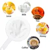 2024 Nylon Ultra-Fin Filter Mesh Sieve Soy Juice Coffee Milk Food Siler Spoon Kitchen Colanders Gadgets 100/200/400 Mesh Filter