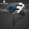 Cykelhjälmar Rockbros Ectric Bicyc Helmets Män kvinnor Breatab stuffsäker MTB Säkerhetshjälmar Cykling Aero Helmet Road Bike Accessories HKD230626