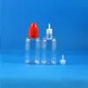 100 Takım / Grup 30ml PET Plastik Damlalıklı Şişeler Çocuk Korumalı Uzun İnce Tip e Sıvı Buhar Vapt Suyu e-Sıvı 30 ml Ruqwk