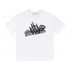 Yaz Tasarımcısı T-Shirt Erkekler Giyim Kaplan Kafası Basketbol Pençe Mektupları Baskılı Kısa Kollu Tişörtlü Erkek Tasarımcıları Tişört