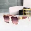 Top Luksusowe okulary przeciwsłoneczne Projektowanie obiektywów damskie męskie okulary goggle dla kobiet okulary rama metalowe szklanki przeciwsłoneczne z pudełkiem 31084