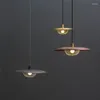 Lampes suspendues géométrique lumière fer réglable lumières moderne Mini Bar articles décoratifs pour la maison Lustre Suspension