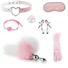 ZZ226 Leather Package and Anal Plug Couple Game Set Adult Fun Supplies 75% Off Online sales