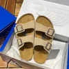 Designer sandalen Arizona zacht voetbed sandalen zomer merk Corium slippers schoenen klassiek strand casual dames heren buiten slipper maat 35-45