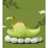 Slippers Dinosaur Sandals Cartoon Cute Kawaii Platform Cloud Flip Flops Summer Beach Non Slip Indoor Soft Men Male 2023