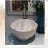 Flower Art Procelain Lavabo in stile vintage cinese Europa Lavabo da appoggio in ceramica Lavabo da appoggio Lavelli da bagno lavandino del bagnobuona quantità Botma