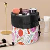 Cosmetische tassen Coloranimal Fruit Candy Printing Dames Meisjes Mode Reistas Lui met trekkoord Draagbare make-upaccessoires