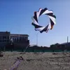 Acessórios para pipa 9KM 2m Snake Spinning Windsock Ring Kite Line Lavanderia inflável Show Kite for Kite Festival 30D Ripstop Nylon com bolsa 230625