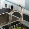 Kitchen Faucets Brushed Nickel Stain Clour Pull Out Sprayer Spout Bar Sink Faucet Mixer Tap Single Hole