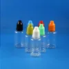 100 Takım / Grup 30ml PET Plastik Damlalıklı Şişeler Çocuk Korumalı Uzun İnce Tip e Sıvı Buhar Vapt Suyu e-Sıvı 30 ml Ruqwk