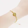 Bangle 10p/Lot Stainless Steel Aromatherapy Bracelet Perfume Essential Oil Jewelry Small Mini Sweet Bracelet For Women 12mm Gold Color