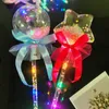 LED -lätta pinnar 5st LED Light Sticks Flashing Glow Magic Wands For Birthday Wedding Party Decor Glow Sticks Wedding Kids Gift Glow in the Dark 230625