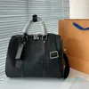 مصمم Keepall 36 سنتيمتر حقيبة من القماش الخشن مصمم قماش سعة كبيرة النساء الرجال في الهواء الطلق الأمتعة حمل الفاخرة زيبر إغلاق حقيبة كتف