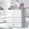 Supports De Stockage Racks Cosmétique Cas Étanche Maquillage Organisateur Boîte À Bijoux Femme Beauté Soins De La Peau Tiroir Maison Durable 230625