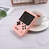 Portable Macaron Handheld Game Console player Retro Video Can Store 500/400 in1 8 Bit 3.0 Inch Colorful LCD Cradle