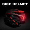 Cykelhjälmar Newbor Bicyc Hjälm med D Light Gogg Cycling Helmet MTB Road Bike Helmet Outdoor Sport Safe Hat For Man Women Adult HKD230626