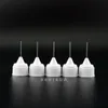 50ML 100PCS PET Dropper bottle Metal Needle Tip Needle Cap High transparent dropper bottles Squeeze Vapor E cig Vnlge