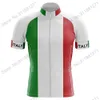 Cykeltröjor toppar Italien Nationalteam Mens Cycling Jersey Short Sleeve Summer Cycling Clothing Road Bike Shirt MTB Wear Uniform Maillot 230625