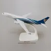 Diecast Modelo Liga Metal Oman Air Airlines Avião Airbus 330 A330 Airways Suporte de Avião Aeronave Presentes para Crianças 16cm 230625