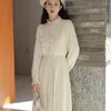 Casual Dresses Elegant Fairy Dress Women Office Style Designer Party Long Sleeve Vintage Dres Women's Clothing Autumn 2023 T871