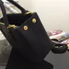 Дизайнерская большая сумка Кожаная сумка через плечо Женская роскошная модная сумка Черные сумки 0021