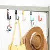 Neue Multifunktionale Tür Zurück Kleiderbügel Haken Über Der Tür Haken Organizer Rack Lagerung Halter Kleiderbügel Haken Kleidung Hut Hängen Rack