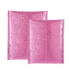 Mailers 20pcs Bubble Mailers Bag Aluminized Film Rose Gold Radium Bubble Bag Waterproof Foam Bag Express Packaging Bag Big Clothing Bag