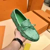 193model Neue Designer-Loafer für Herren, Wildleder-Herrenschuhe, lässige flache Herren-Loafer, luxuriöse Mokassins, atmungsaktive Sommer-Fahrschuhe