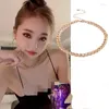 Kettingen Gouden Ketting Lied Zhiya Hetzelfde Korea Choker Drama Mode Ketting Hoogwaardige voor Vrouwen Meisje Gift