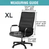 Chair Covers Waterproof Elastic Antidirty Rotating Stretch Office Computer Desk Seat Cover Removable Slipcovers Home Decor 230626