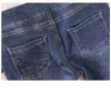 Kvinnors jeans vintage blå delad flare kvinnor vår höst koreansk hög midja smal golv svepande denim byxor svarta avslappnade byxor