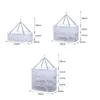 Other Home Storage Organization 1pc Drying Rack 1 3 Layers Folding Fish Mesh Non Toxic Polyester Fiber Netting Hanging Net For Shrimp Fruit 230626
