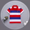 Polos Jargazol Garçons Chemises Couleur Rayures À Manches Courtes D'été Top Polo Shirt 2T-7T Enfants Vêtements Coton Camiseta Toddler Boy Sport Tees 230626