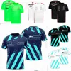 Formula 1 Men's T-shirts F1 racing T-shirt new B team round neck polo shirt same style customization