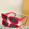 Modeontwerper zonnebril mannen dikke plaat Lw40101 handgemaakte bril metaal luxe kwaliteit voor vrouwen stijl originele doos Vo49
